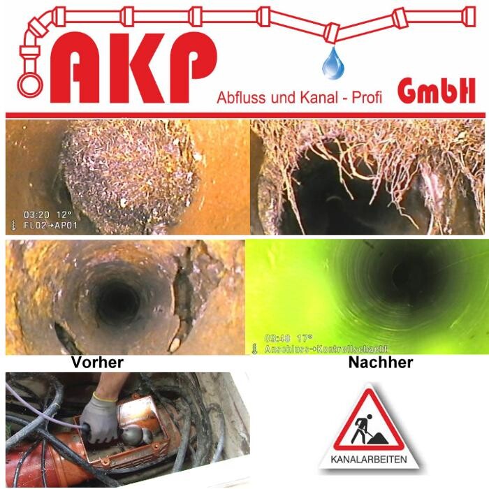 Bilder AKP GmbH - Rohrreinigung - Kanalsanierung - Kanaltechnik