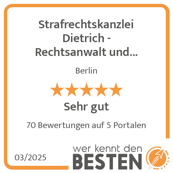 Bilder Strafrechtskanzlei Dietrich - Rechtsanwalt und Fachanwalt Strafrecht Berlin