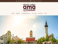 AMA Apartmenthotel website screenshot