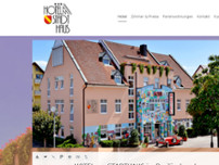 Hotel am Stadthaus website screenshot