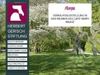 Screenshot for www.gerisch-stiftung.de