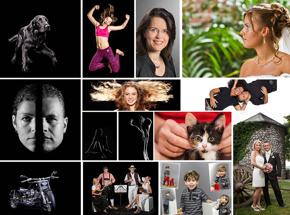 Bilder Fotostudio Blitzlicht