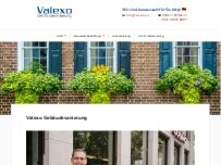 Website Screenshot Valexo Gebäudesanierung