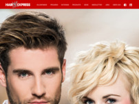 HairExpress website screenshot