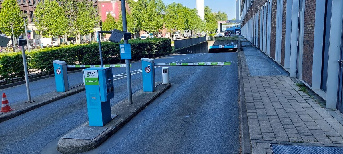 Bilder Parkhaus Universitätsklinikum Eppendorf APCOA