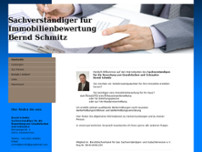 Sachverständiger für Immobilienbewertung Bernd Schmitz website screenshot