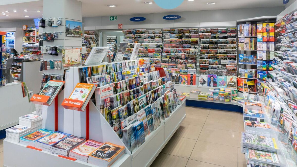 Bilder Schmitt & Hahn Buch und Presse im Bahnhof Bruchsal