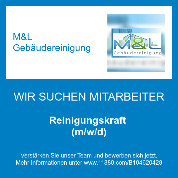 Bilder M&L Gebäudereinigung