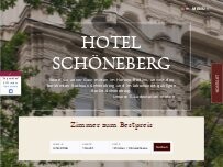 Website Screenshot Hotel Schöneberg