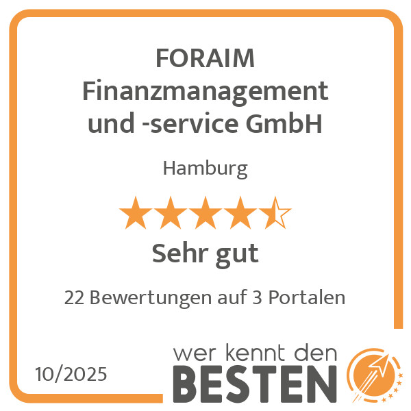 Bilder FORAIM Finanzmanagement und -service GmbH