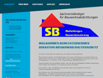 Sebastian Bienkowski Bautenschutz website screenshot