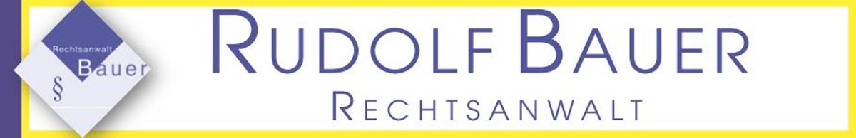 Rechtsanwalt Rudolf Bauer Logo