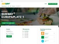 Website Screenshot Subway