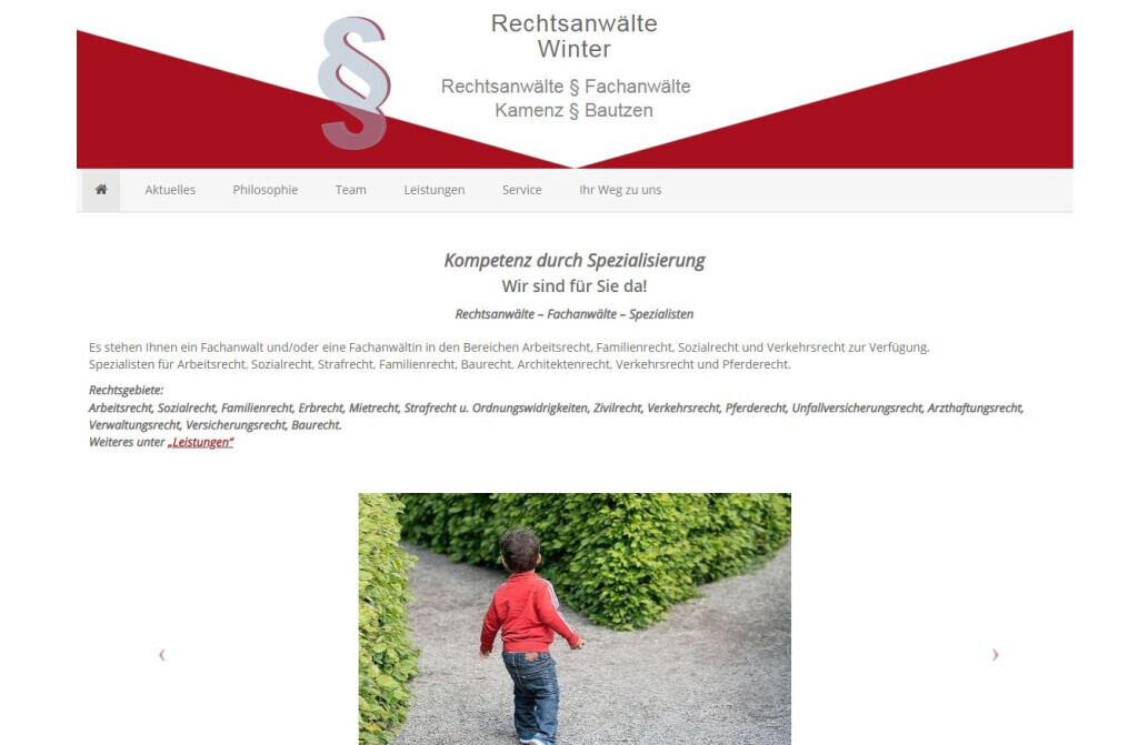 Bilder Rechtsanwälte Winter Standort Kamenz