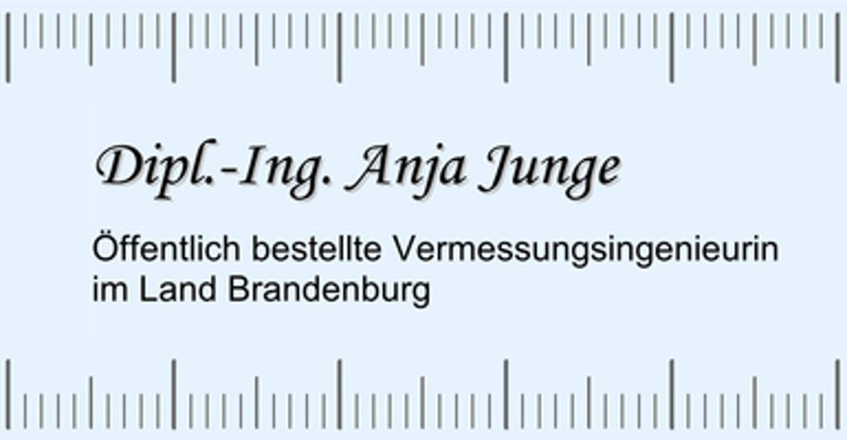 Vermessungsbüro Dipl.-Ing. Anja Junge Logo