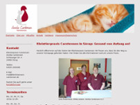 Kleintierpraxis Carstensen website screenshot