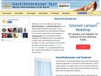 Screenshot for www.gesichtsbraeuner.org