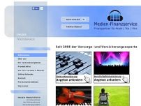 Screenshot for www.medien-finanzservice.de