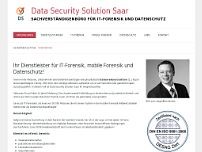 Screenshot for www.ds-saar.de