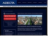 Screenshot for www.adecta.de
