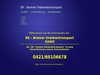 Screenshot for www.bremer-patiententransport.de