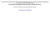 Screenshot for www.hotlinegmbh.de