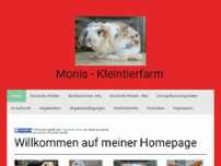 Screenshot for http://www.monis-kleintierfarm.de