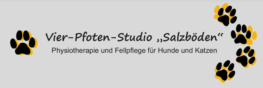 Vier-Pfoten-Studio "Salzböden" Logo