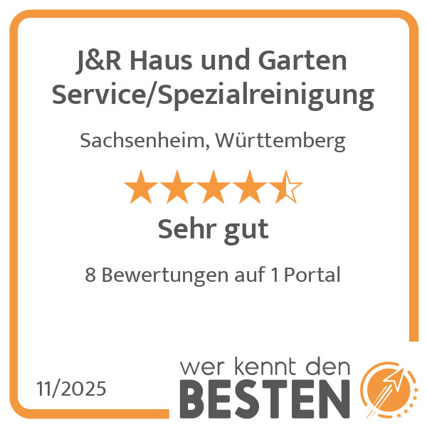 Bilder J&R Haus und Garten Service/Spezialreinigung