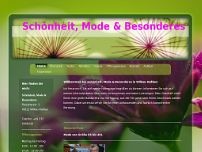 Schönheit, Mode & Besonderes website screenshot