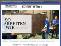 HNE Service website screenshot