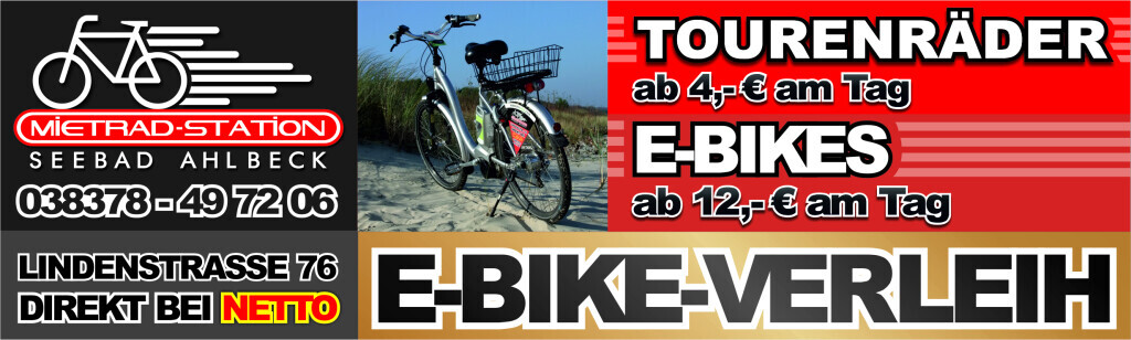 Bilder Fahrradverleih Usedom