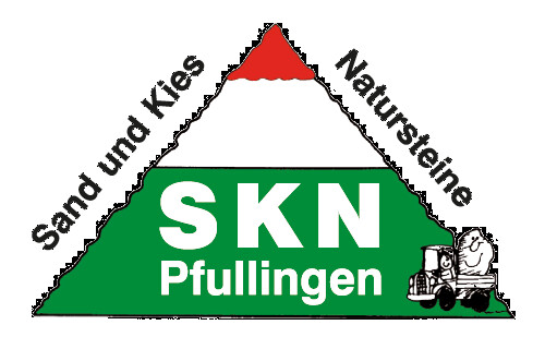 SKN Pfullingen Sand Kies Natursteine       Logo