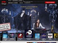 Screenshot for www.musicals.de
