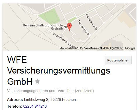 Bilder wfe Versicherungsvermittlungs-GmbH