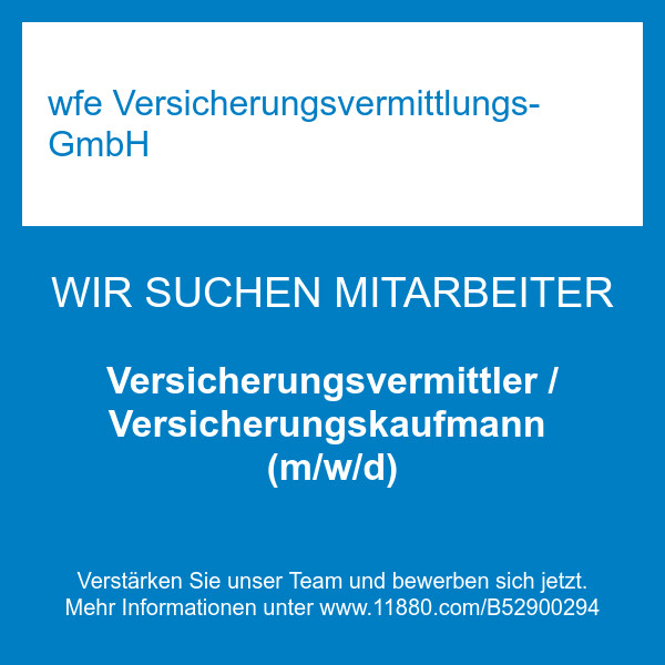 Bilder wfe Versicherungsvermittlungs-GmbH