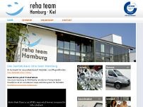 Reha team Hamburg · Kiel GmbH website screenshot