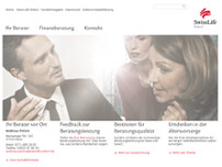 Swiss Life Select - Andreas Peters website screenshot