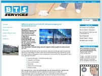 BTS Gebäudereinigung & Hausmeisterservice website screenshot