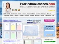 Praxisdrucksachen.com website screenshot