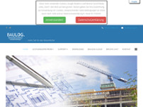 Baulog GmbH       website screenshot