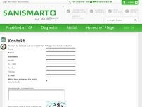 SANISMART GmbH website screenshot