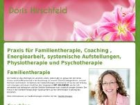 Doris Hirschfeld Praxis für Psycho- und ganzheitliche Therapie website screenshot