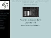 ASR Übersetzungen website screenshot