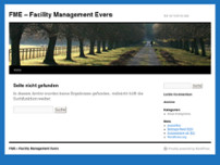 Facility Management Evers website screenshot