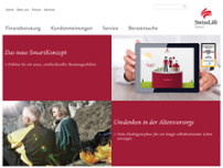 Swiss Life Select website screenshot