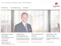 Swiss Life Select - Mike Schneider website screenshot