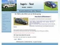 Ingo's Taxi website screenshot