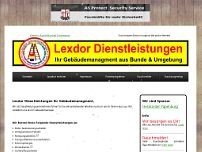 Lexdor Dienstleistungen website screenshot