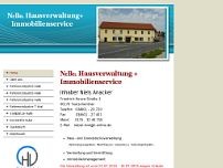 NeBel Hausverwaltung + Immobilienservice website screenshot
